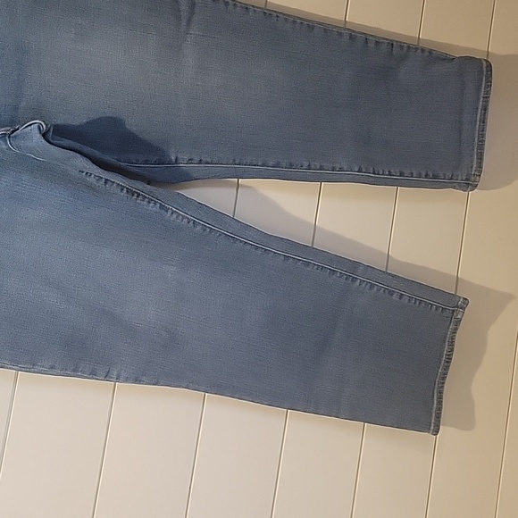 UNIVERSAL THREADS HIGH RISE SLIM STRAIGHT JEANS  16  BLUE - Picture 3 of 12